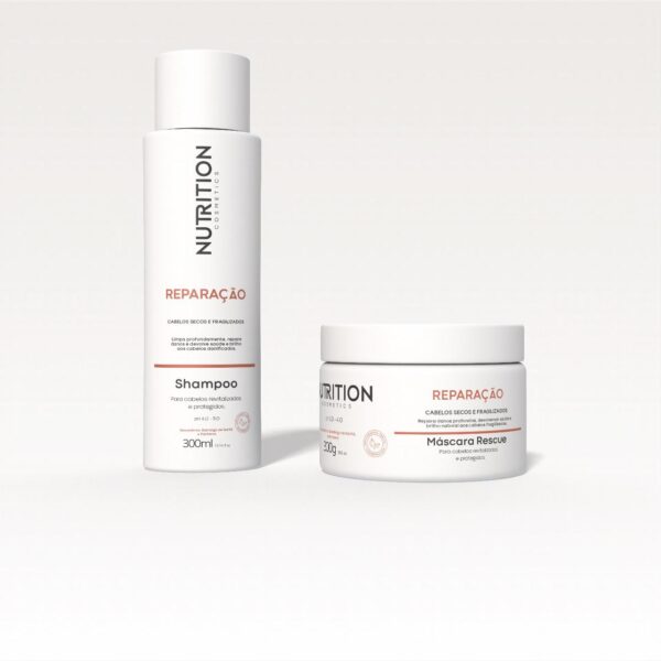 Kit Reparação (Shampoo + Máscara).